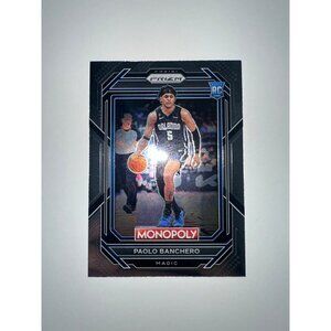 2022-23 Panini Prizm NBA Monopoly PAOLO BANCHERO Rookie Card # 66 Magic M/NM
